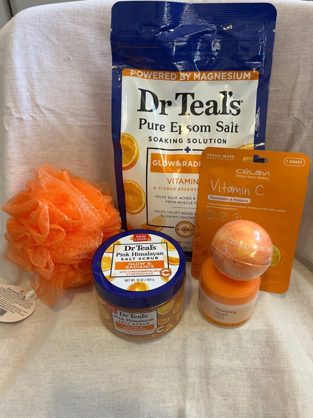 Dr Teal's Vitamin C Bath & Skin Care Bundle